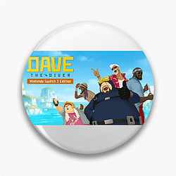 Dave The Diver Merch Collection Dave The Diver Pins