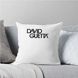 David Guetta Throw Pillow