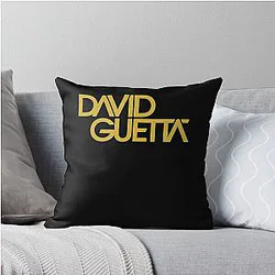 David Guetta Throw Pillow