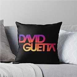 David Guetta Sunset Throw Pillow