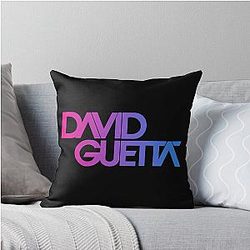 David Guetta Throw Pillow
