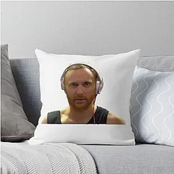David Guetta Throw Pillow
