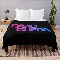 David Guetta Template Throw Blanket