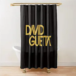 David Guetta Shower Curtain