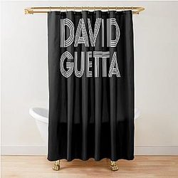 David Guetta Shower Curtain