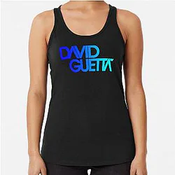 David Guetta Saturated Racerback Tank Top