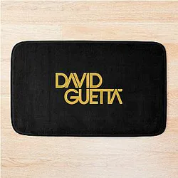 Best David Guetta Logo Bath Mat