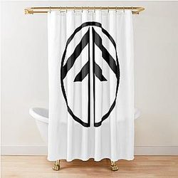 Best logo by Pierre Guetta is a French DJ shower curtain