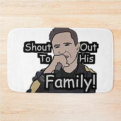 Shout Out to David Guetta Meme Bath Mat