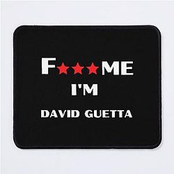 david guetta mouse pad