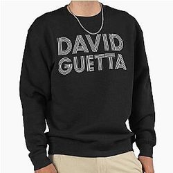 White David Guetta DJ Design Pullover Sweater