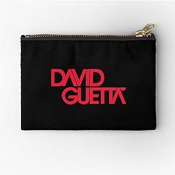 David Guetta Crimson Zipper Pouch