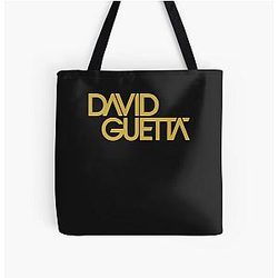 Best David Guetta Logo All Over Print Tote Bag