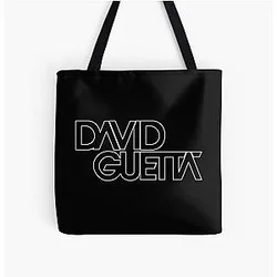 David Guetta Minimalistic Logo All Print Tote Bag
