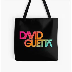 David Guetta Summer Logo All Over Print Tote Bag