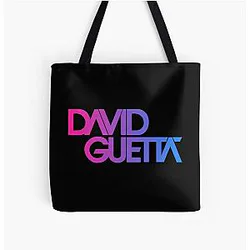 David Guetta All Over Print Tote Bag
