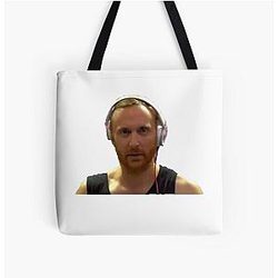 David Guetta All Over Print Tote Bag