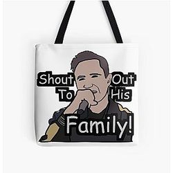 Shout Out to His Family - David Guetta Meme Tote Bag