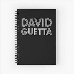 David Guetta Spiral Notebook