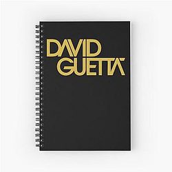 David Guetta Spiral Notebook
