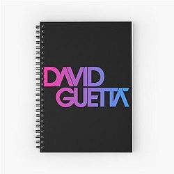 David Guetta Spiral Notebook