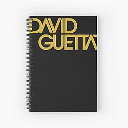 David Guetta Spiral Notebook