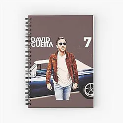 David Guetta Spiral Notebook