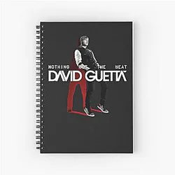 David Guetta Spiral Notebook