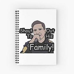 Shout Out to David Guetta Meme Notebook