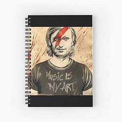 David Guetta Spiral Notebook