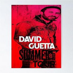 DAVID GUETTA LETS THE BEST MUSIC Poster