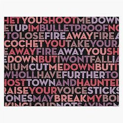 Titanium (lyrics) David Guetta Sia v.5 Jigsaw Puzzle