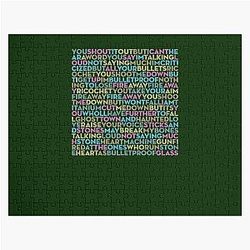 Titanium - David Guetta Sia (lyrics) Jigsaw Puzzle v.4