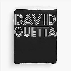 White David Guetta Design Duvet Cover