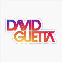 David Guetta Sunset Sticker