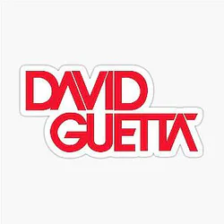 David Guetta Crimson Sticker