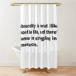Absurdity - David Lynch Shower Curtain