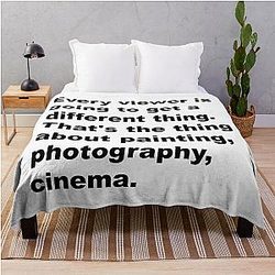 Every Viewer is Going to Get a Different Thing - David Lynch Quote Blanket