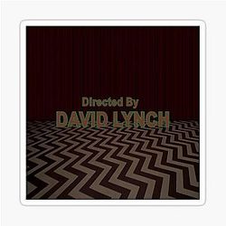 Directed By David Lynch Sticker