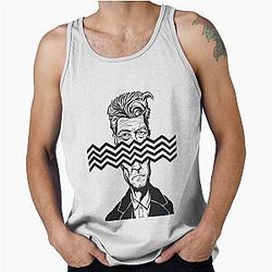 Man David Lynch Tank Top