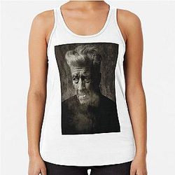 David Lynch Racerback Tank Top