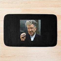 David Lynch Smoking Bath Mat