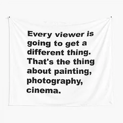 Every viewer gets a different thing - David Lynch
