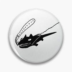 David Lynch Angriest Dog in the World Pin