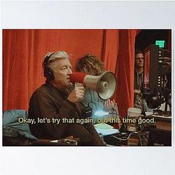 David Lynch's try Again Poster