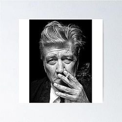 David Lynch Head Poster