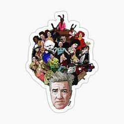 David Lynch Sticker