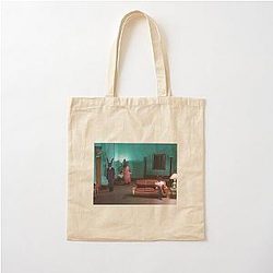 David Lynch Rabbits Cotton Tote Bag