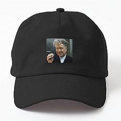 David Lynch Smoking Dad Hat