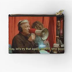 David Lynch let's try that again Zipper Pouch